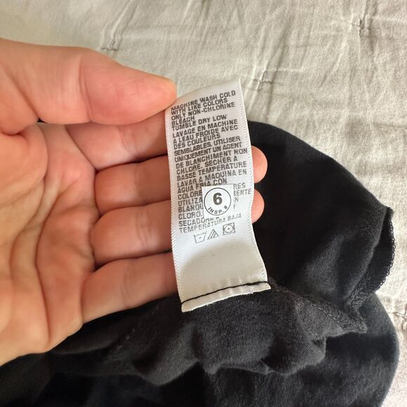 James Perse Black Ruched Tank Maxi Dress | Size 3 (US 6) Sleeveless New - Picture 7 of 8